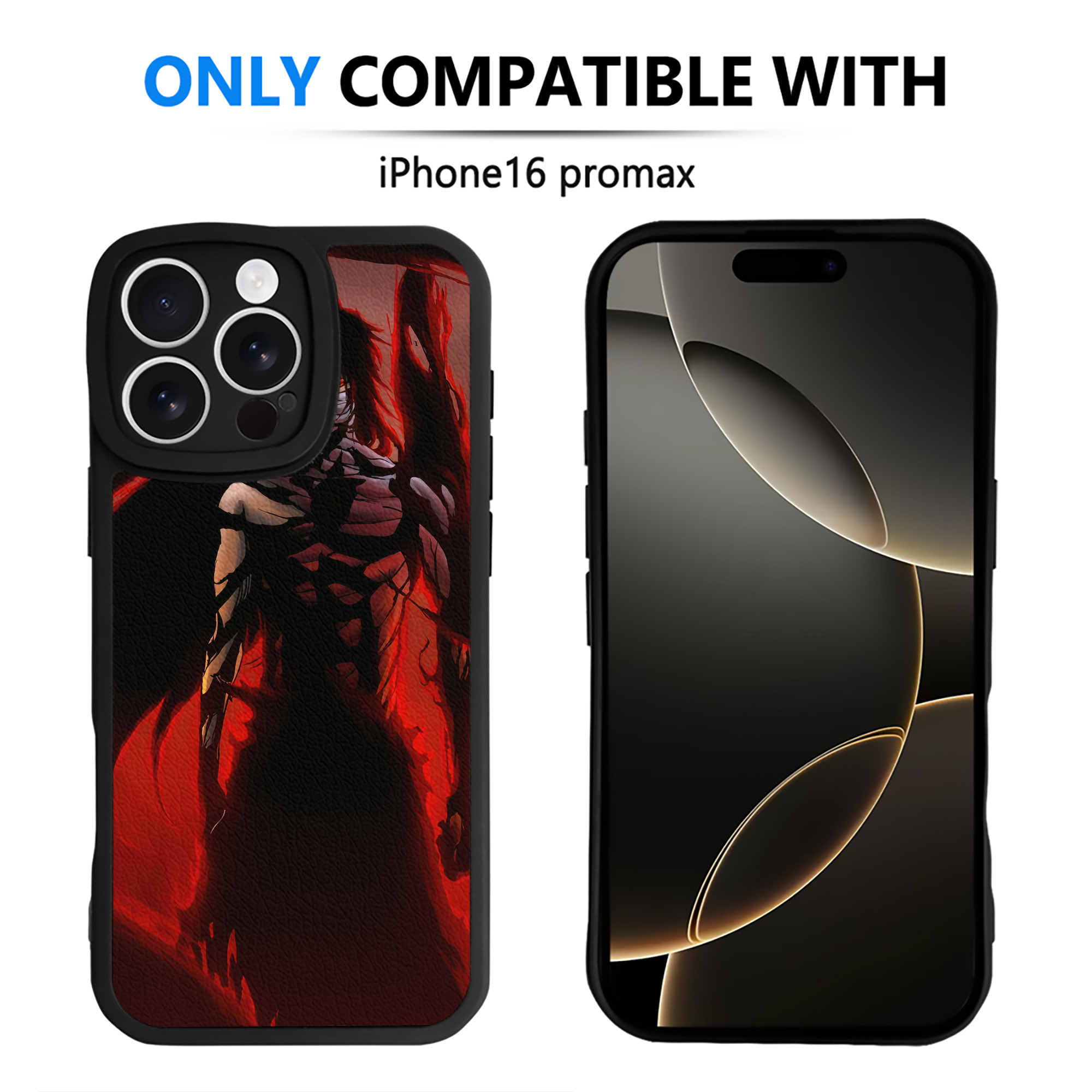 （画像用） ブリーチ BLEACH 【iPhone 16シリーズ対応】シリコンスマホケース（レザー調） 材質：シリコン